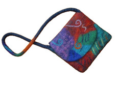 Vintage Filz Nepal Tasche