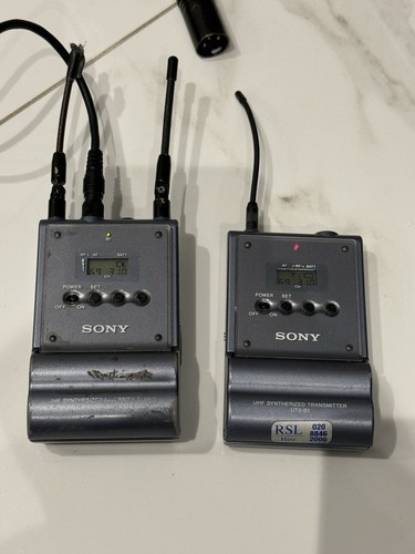 Sony uhf synthesized - uhf, urx-p1