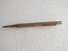 Vintage - alter - YARD - O - LED - Drehbleistift  - Walzgold - Made in UK - MG4