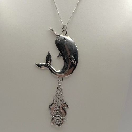 Narwal anhänger charm - anhänger,