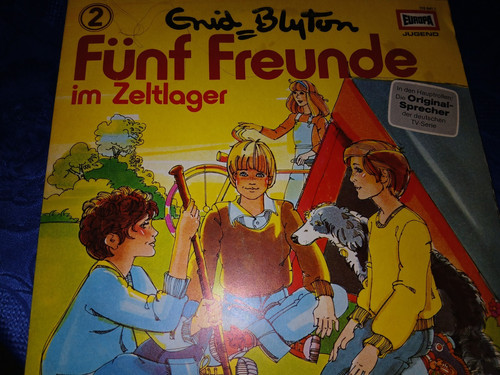 Fünf freunde zeltlager - lp, im
