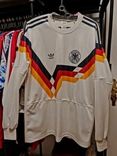 Adidas Originals Deutschland Trikot 89/90 Langarm DFB Gr. S 