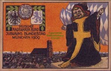 171036 münchen 1909 - ak,