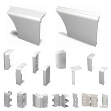 HZ SLF 2000 Sockelleiste Blindleiste Heizungsrohrverkleidung Fußleiste BLF weiß