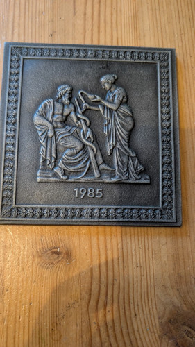 Buderus jahresplakette 1985 - jahresplakette,