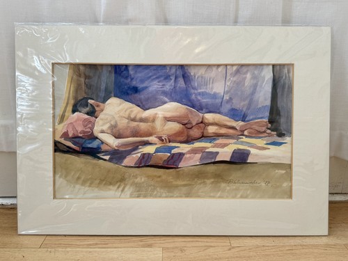 Aquarell akt peter - aquarell,,
