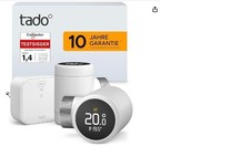 tado Smartes Heizkörperthermostat  – Bridge mit. 2 Thermostat Set - neuwertig