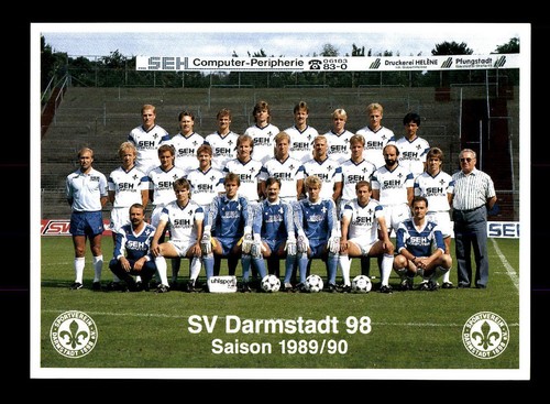 Original mannschaftskarte - original, sv