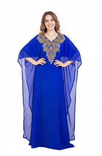 Königsblauer kaftan - königsblauer,