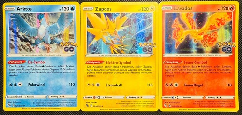 Pokemon set arktos zapdos - arktos,