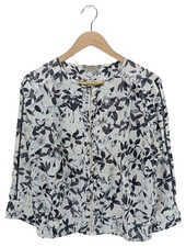 PATRIZIA PEPE Bomberjacke Damen Jacke Gr. DE 38 hellgrau Casual-Look