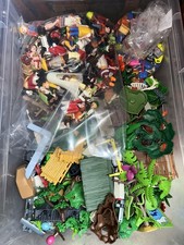 Playmobil Große Bauernhof, Pferdehof Und Ritterburg Set zzgl. Fahrzeuge