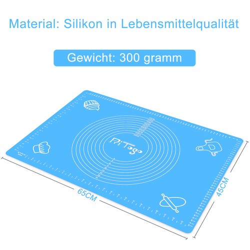 Silikonbackmatte 45 cm - x,