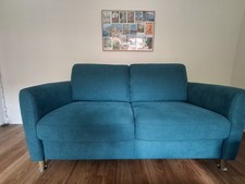 sofa gebraucht petrol, 162 cm breit, 93cm tief, 90 cm hoch