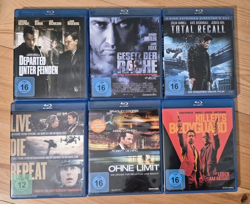 Set blurays action - 6, action/thriller