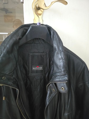 Leder jacke herren - jacke,