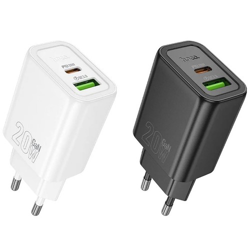 20w dual port netzteil - 20w, gan
