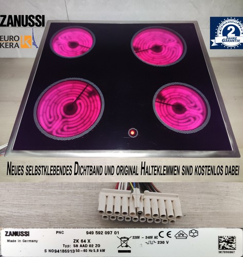 Zanussi zk64 kochfeld mit - zk64,