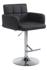 #Lage402 Barhocker Los Angeles Kunstleder C schwarz Thekenhocker Küchenhocker