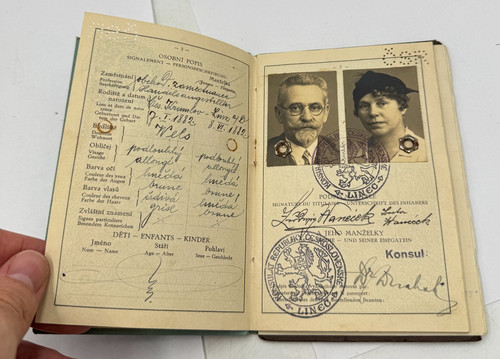 Doppelreisepass 1934