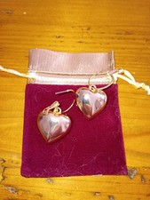 Ohrringe Ohrhänger in Herzform zauberhaftd as ideale Geschenk Samtbeutel gratis
