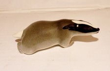 Dachs, Porzellan Figur