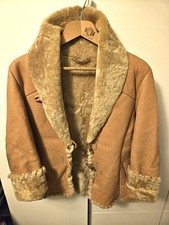 Damen Lederjacke mit Lammfell