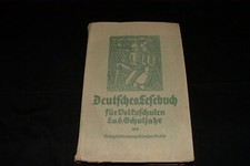 Altes Deutsches Lesebuch 1935 für Volksschulen 5.u.6. Schulj Oldenbourg München