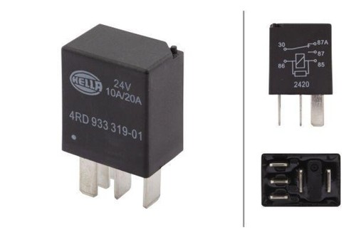 Hella relais arbeitsstrom 24v - relais,,