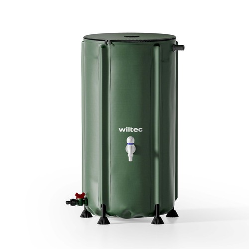 Wiltec regentonne faltbar 100l - regentonne,