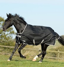 Bucas Anniversary Turnout 50g Weidedecke Regendecke Black/Silver