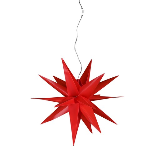 Led weihnachtsstern rot - led,