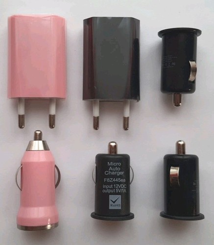 Usb netzteil und kfz - 2x,