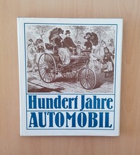 WOLFGANG ROEDIGER - Hundert Jahre AUTOMOBIL (Hardcover)