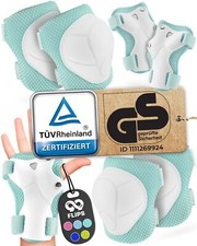 Schoner Set Kinder Skateboard TÜV-geprüft mit GS Inliner Schützer Schlittschuhe