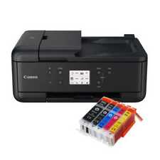 Canon Pixma TR7650 DRUCKER SCANNER KOPIERER WLAN + 5 XXL TINTE gebraucht