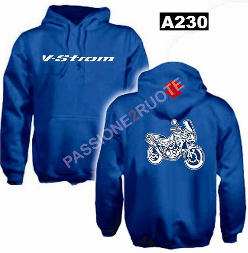 Kapuzenpulli vstrom blau - kapuzenpulli,
