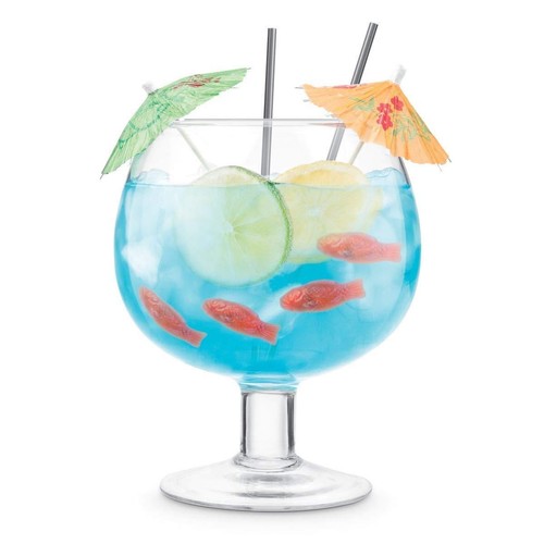 Fischschale glas extra - fischschale, groß
