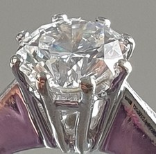 Brillant 1,04 ct Rundschliff