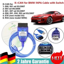 Für BMW Inpa K+Dcan OBD2