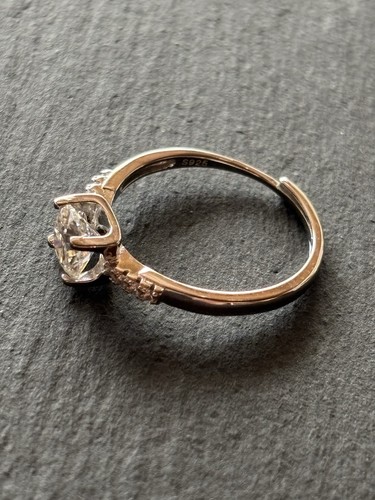925 silber verlobungsring - silber,