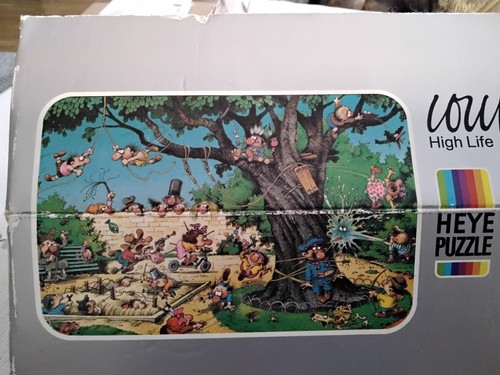 Altes heye puzzle aus - aus, dem
