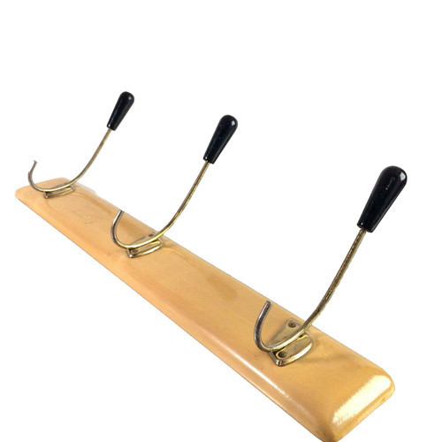 Garderobe aus holz haken - garderobe,