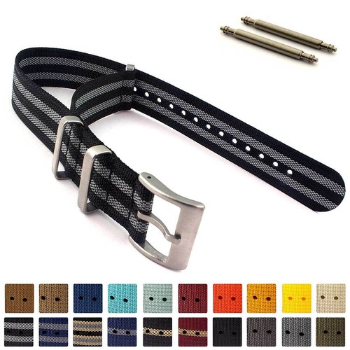 Geripptes nylon nato - geripptes,