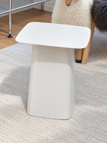 Vitra metal side table - side,