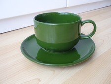 FRIESLAND Ceracron Happymix Jumbotasse Kaffeetasse mit Untertasse Grün