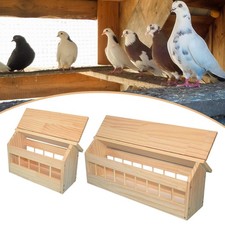 Holz Taubenfutterspender