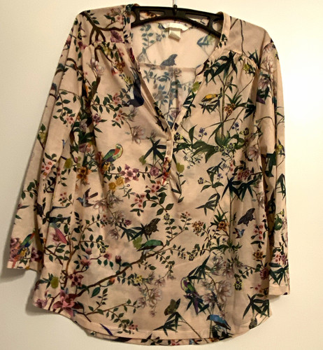 Damen bluse rosa - h&m,