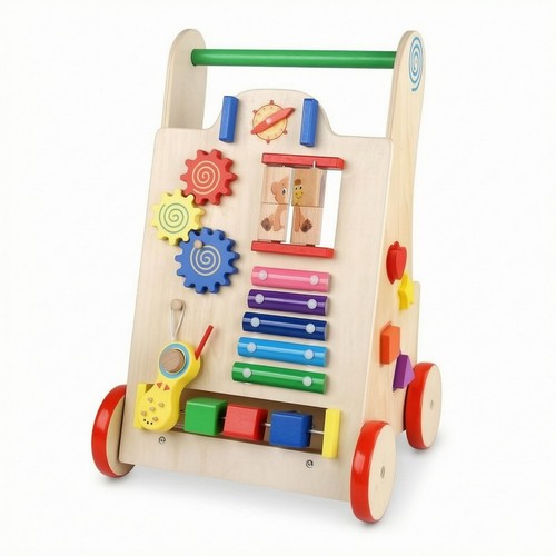 Lauflernwagen aus holz - lauflernwagen,