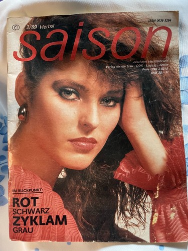 Ddr modezeitschrift saison - modezeitschrift,